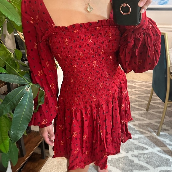 NEW! Free people smock it to me dress - Picture 3 of 4